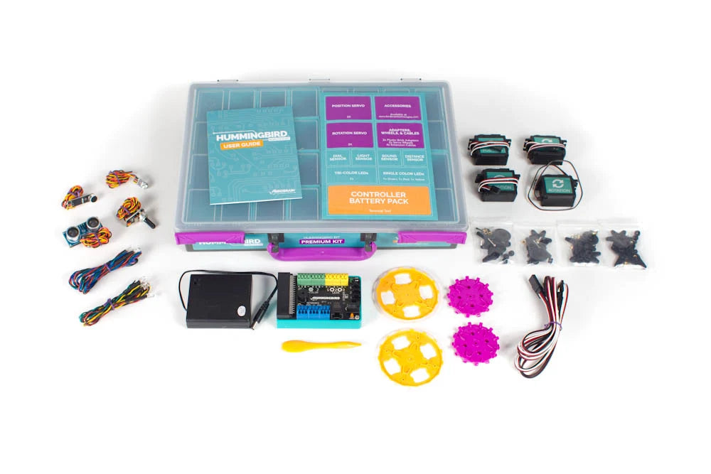 Hummingbird Premium Kit no micro:bit
