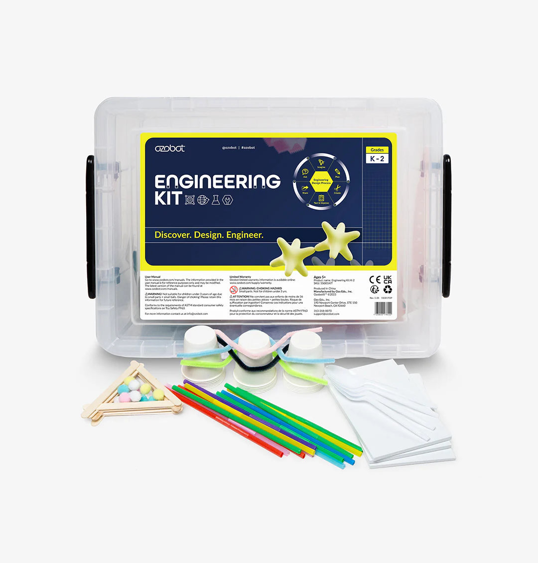 Engineering Kit with Evo 6 Pack: K-2 Students