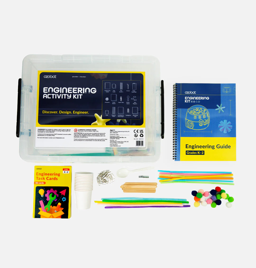 Engineering Kit with Evo 18 Pack: K-5 Students