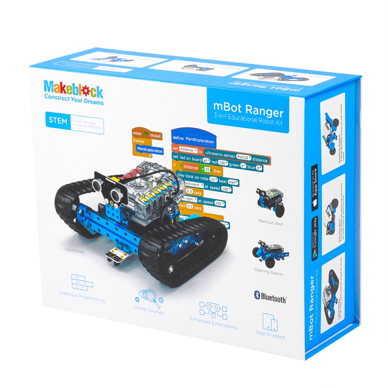 mBot Ranger – Transformable STEM Educational Robot Kit