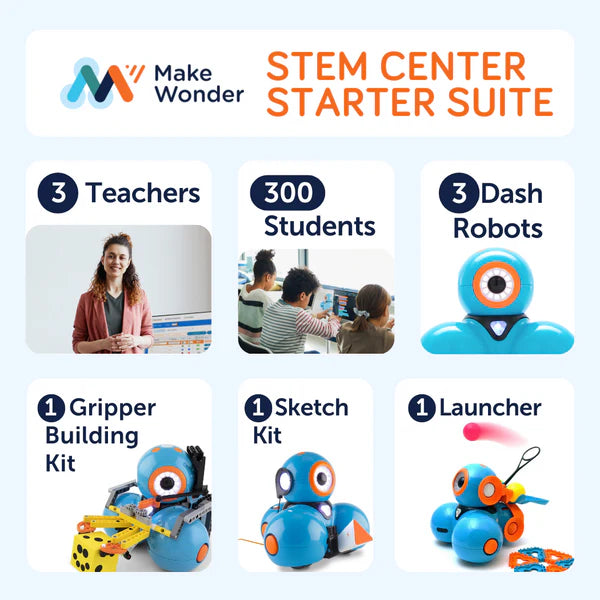 Suite de démarrage Make Wonder STEM Center (abonnement d'un an)