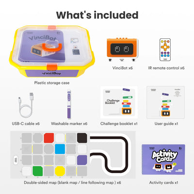 Pack VinciBot pour la salle de classe