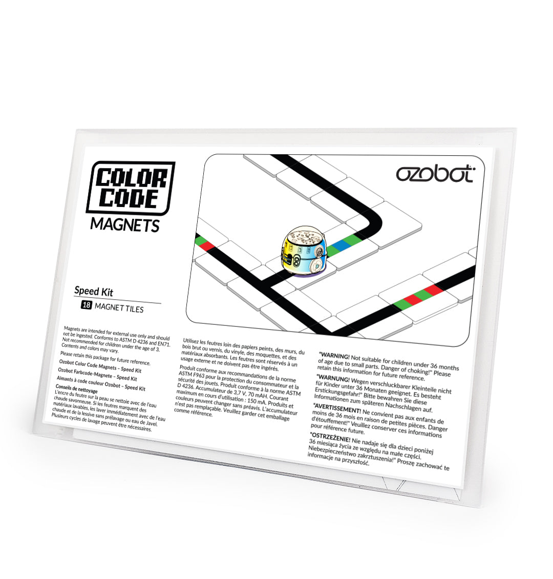 Color Code Magnets - Speed Kit (18 Tiles)