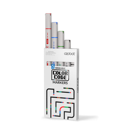 Ozobot Color Code Markers 5-pack - Washable