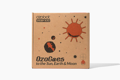 OzoGoes to the Sun, Earth & Moon