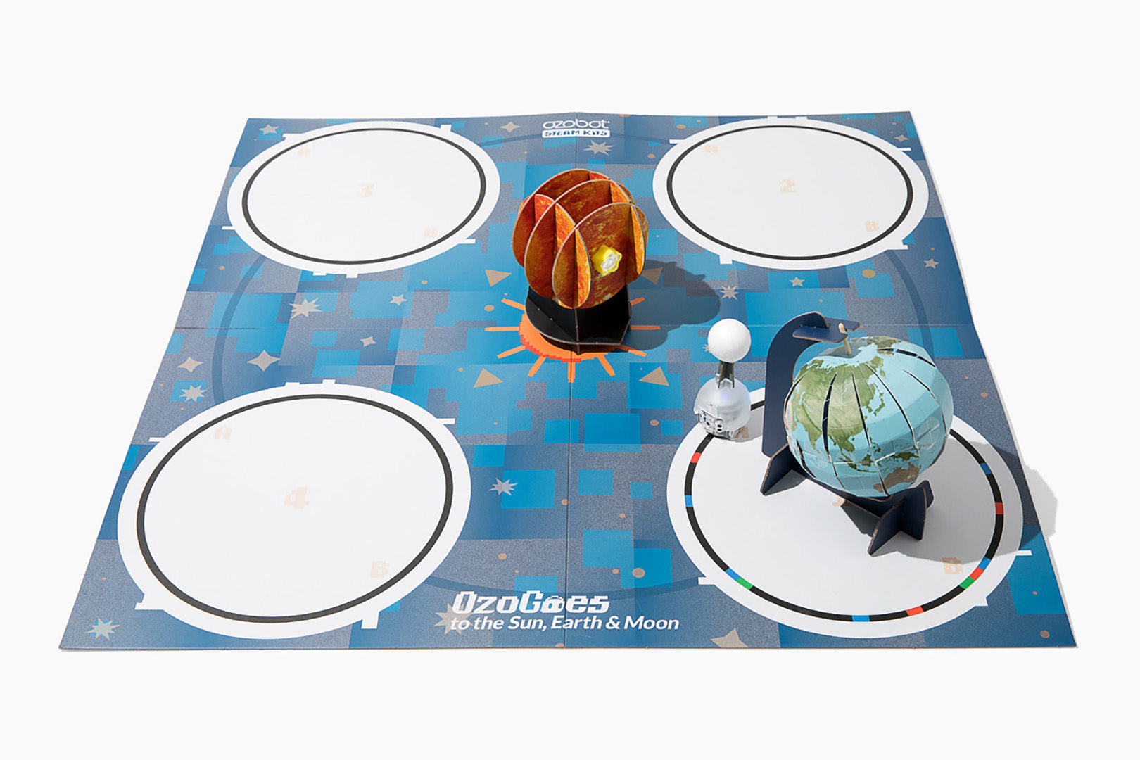 OzoGoes to the Sun, Earth & Moon (8 pack)