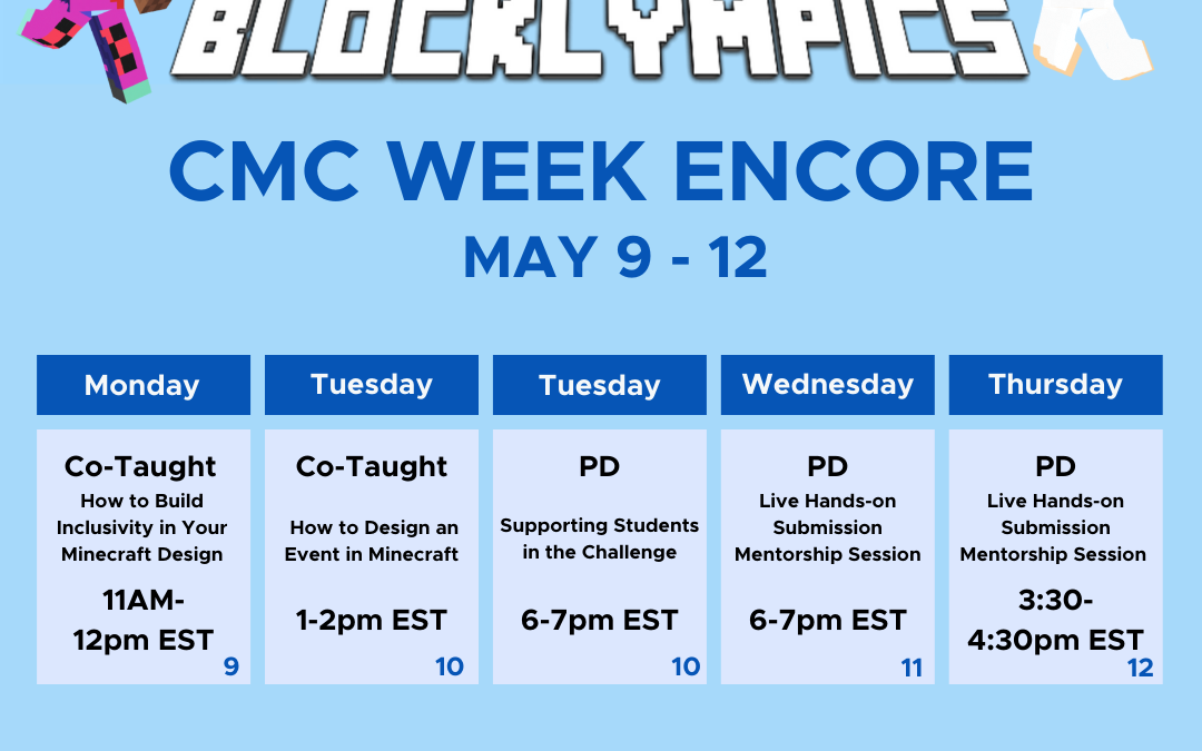 CMC Week Encore: PD – Live Hands-on Submission Mentorship Session